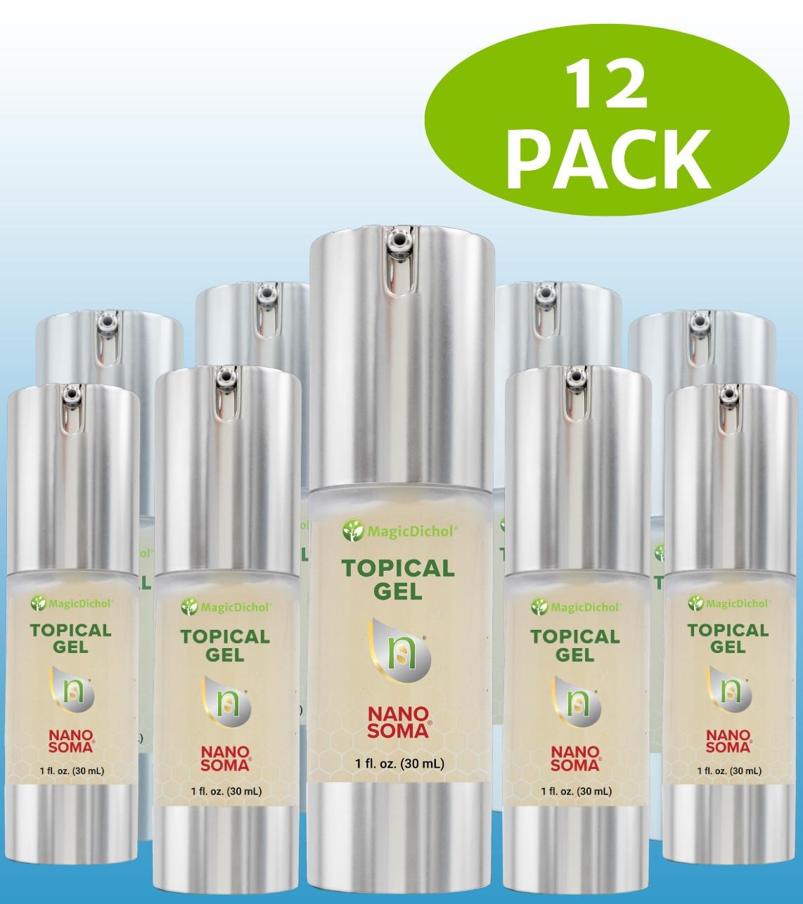 NANO SOMA® Topical Gel – 12 Pack