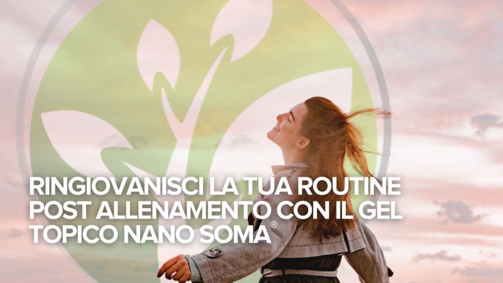 Ringiovanisci la tua routine post allenamento con il gel topico NANO SOMA