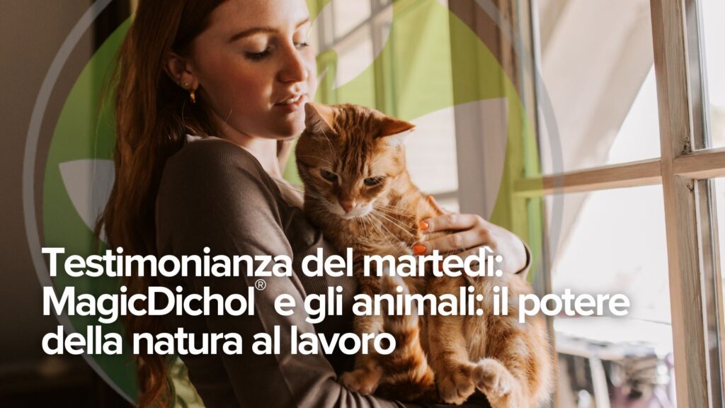 Testimonianza del martedì: MagicDichol® e gli animali: il potere della natura al lavoro