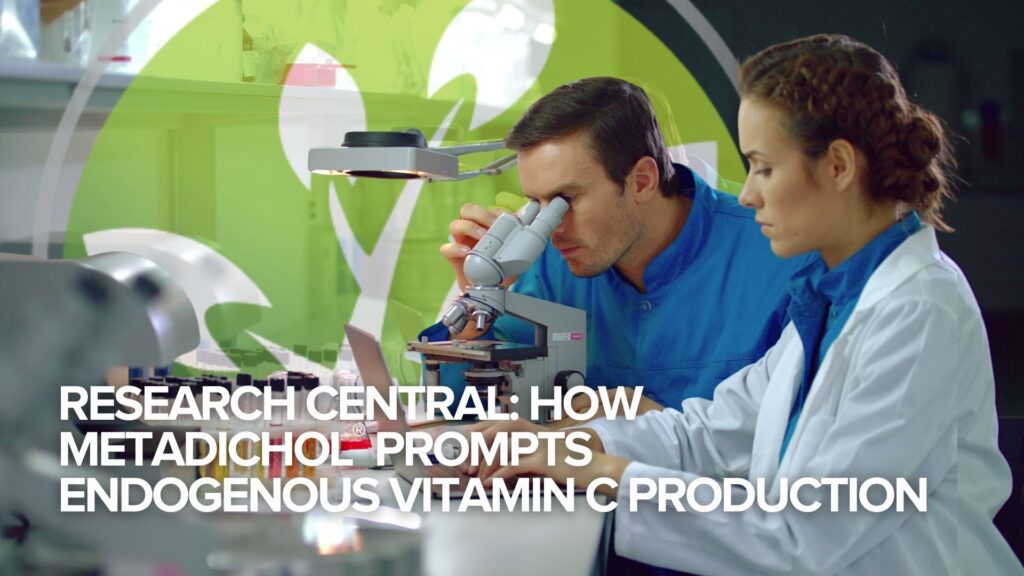 Research Central : Comment Metadichol® stimule la production endogène de vitamine C Research Central : Comment Metadichol® stimule la production endogène de vitamine C